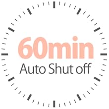 60 mins Auto Shut Off