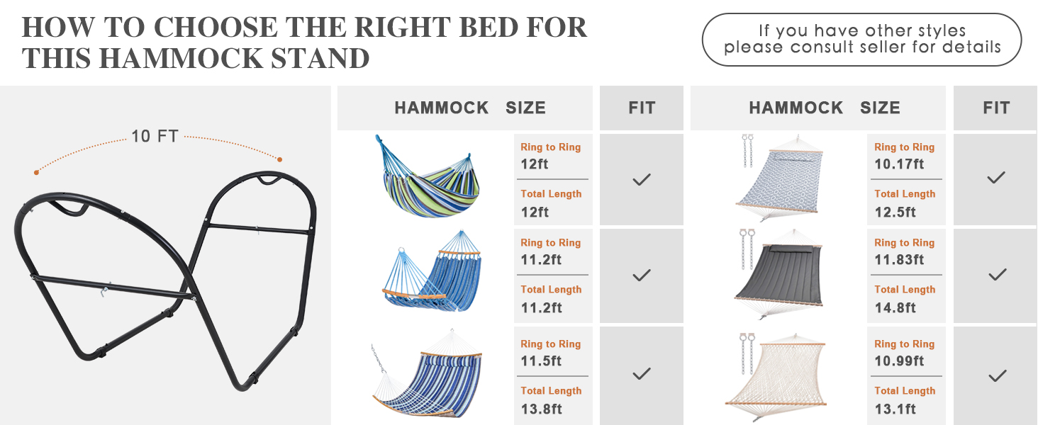 double hammock stand