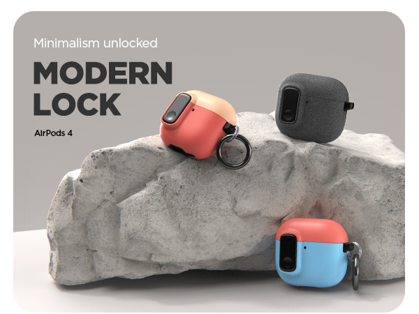 Amazon.com: VRS DESIGN Modern Lock Case for Apple Airpods