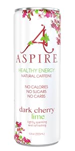 Aspire Dark Cherry Lime Healthy Energy Drink