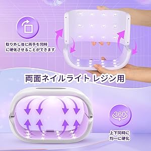 Amazon.co.jp: 【2025最新ジェルネイル ライト】NUYOLEITY ネイル