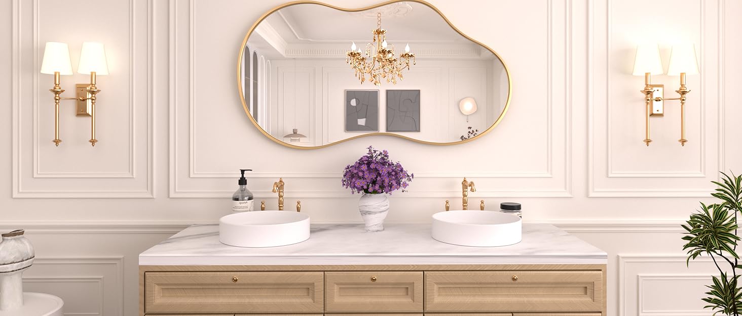 asymmetrical mirror