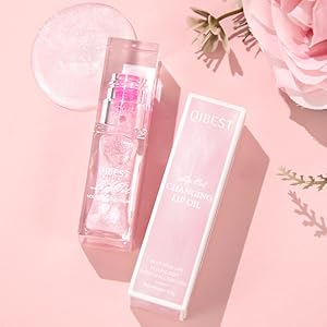 Magic Color Changing Lip Oil V2 Pink Hydrating Lip Glow Oil Color Change Effect