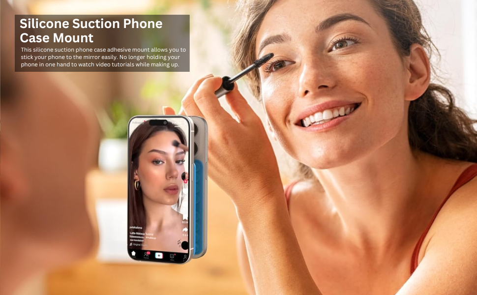 Silicone Suction Phone Case Mount