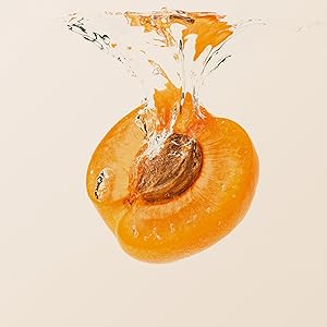 abricot dans l&amp;#39;eau