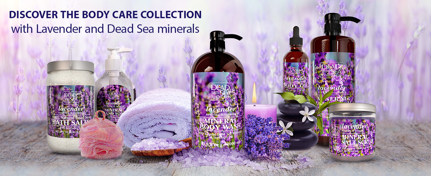 DEAS SEA COLLECTION LAVENDER BODY WASH