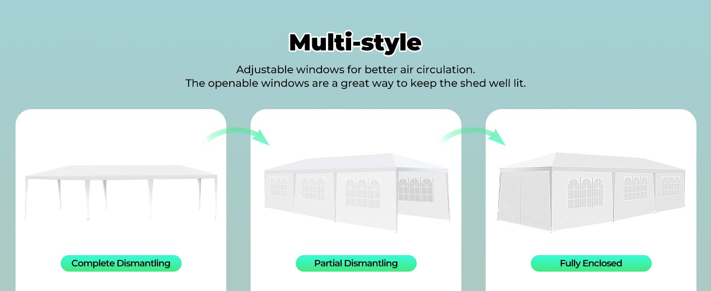 tent canopy party outdoor large event sidewalls 10x30 big backyard outdoor outside