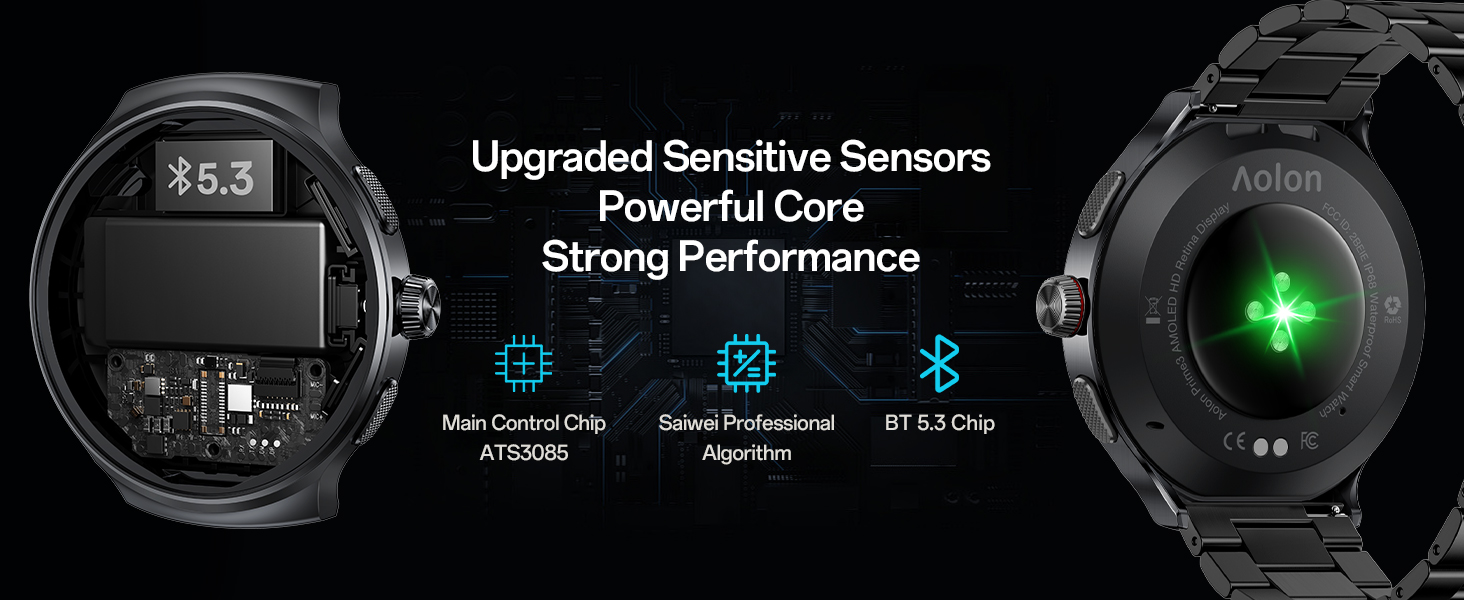 powerful core chip and upgraded sensors