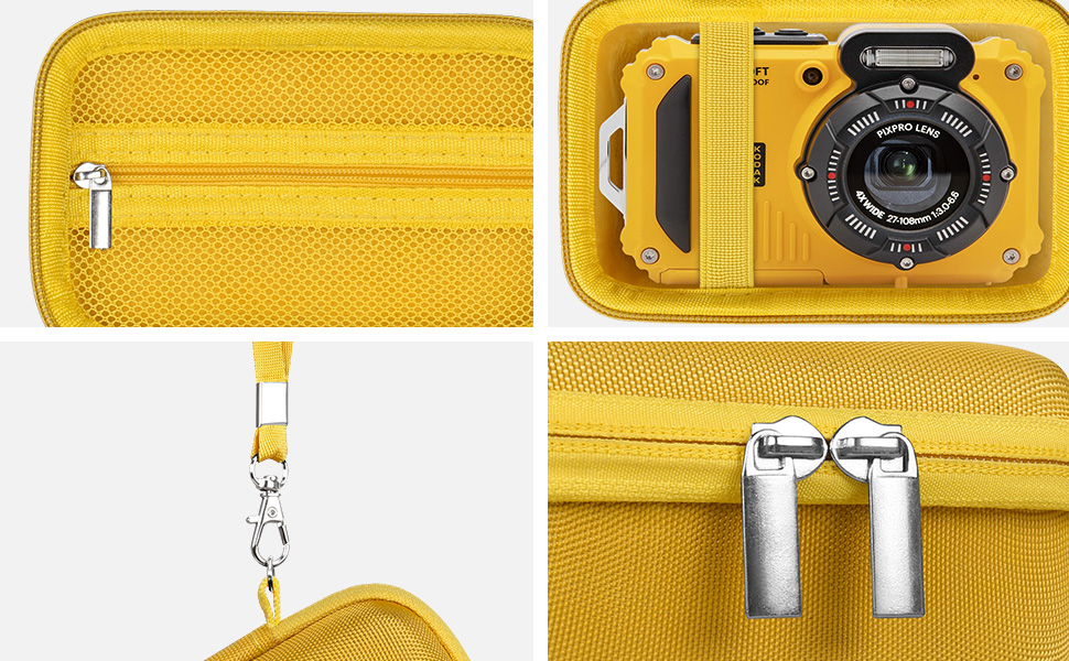 Canboc Carrying Travel Case for KODAK PIXPRO WPZ2 Rugged