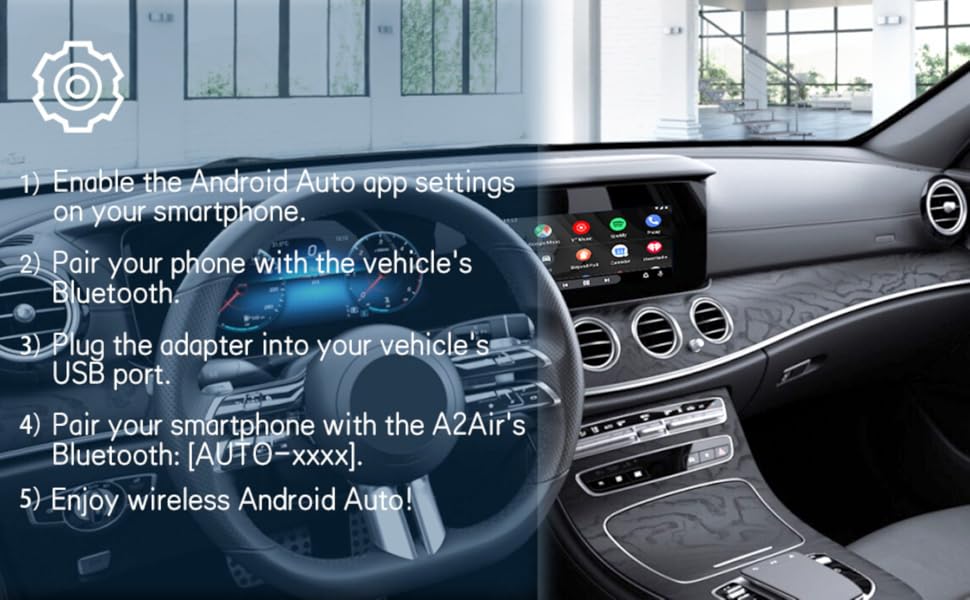 wireless android auto adapter how to connect