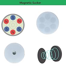 Magnetic Magnet Mount Sucker