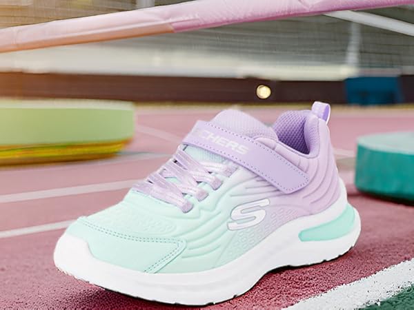 Amazon.com | Skechers Kids Girls Jumpsters-Tech Sneaker