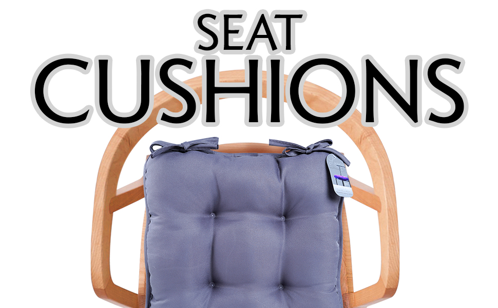 GC GAVENO CAVAILIA 4 Pack Cushion Pads 40 x 40cm Polyester Seat Cushion Pad Soft Seat