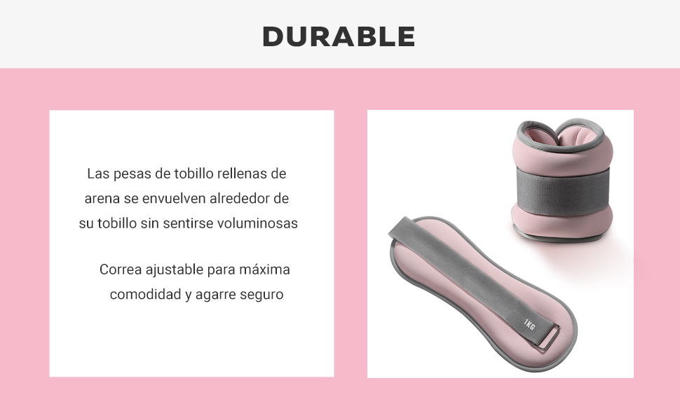 Pesas de Tobillo Ajustables para Fitness, Totalmente Ajustable Tobillo Muñeca Brazo Pierna Pesos