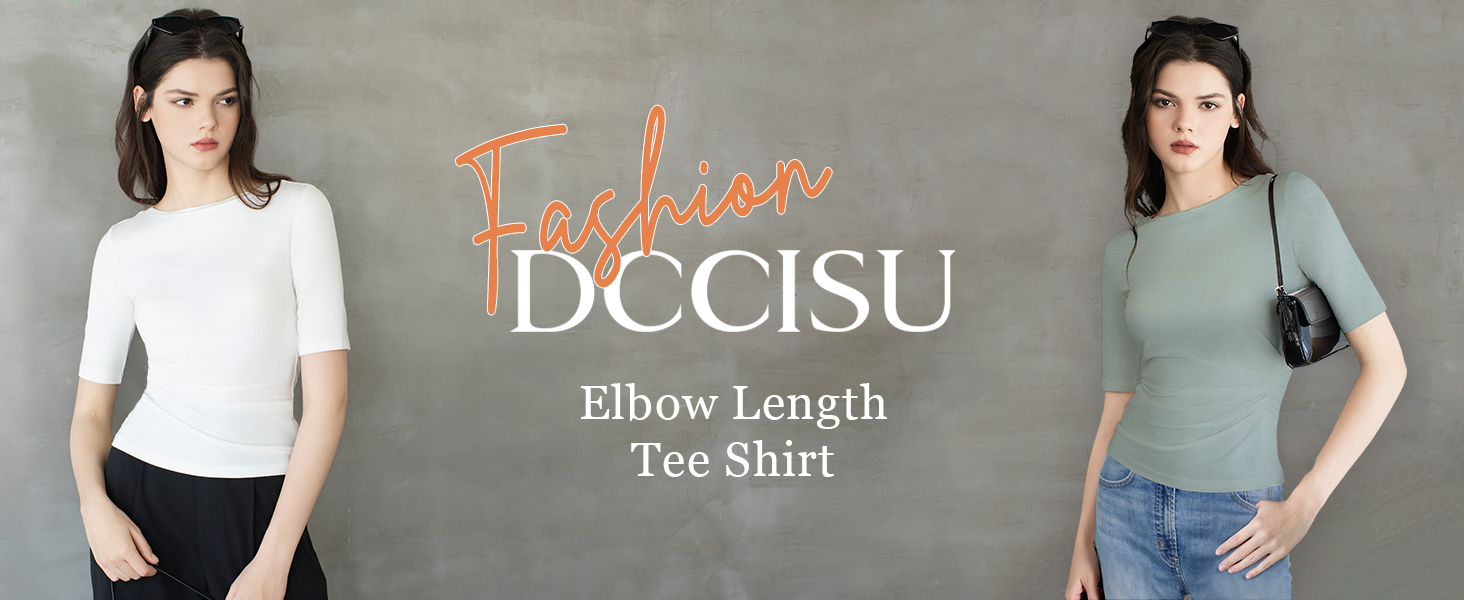 half sleeve tops for women