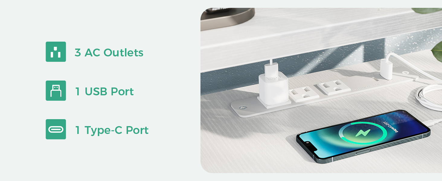 L shaped standing desk