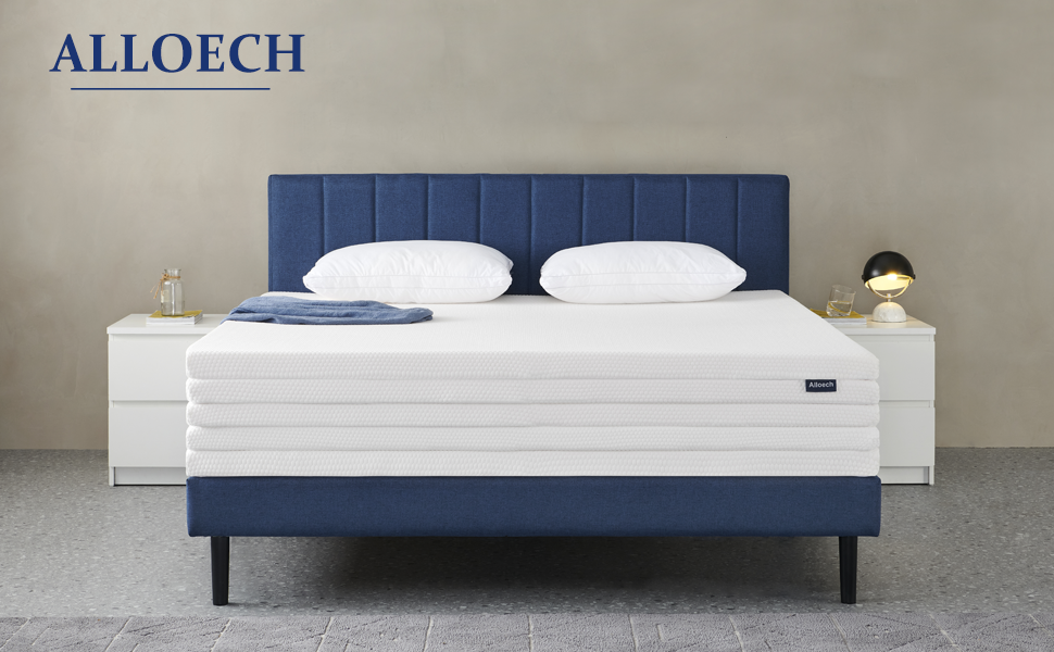 Full Mattress, Alloech 12 Inch Full Size Mattress in a Box