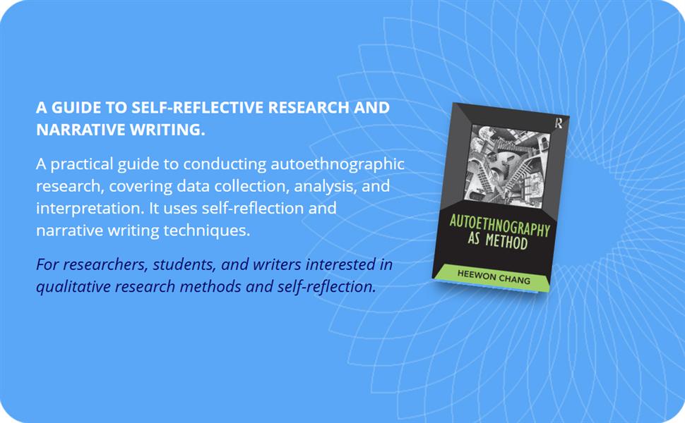 Amazon.com: Autoethnography as Method (Developing Qualitative Inquiry ...