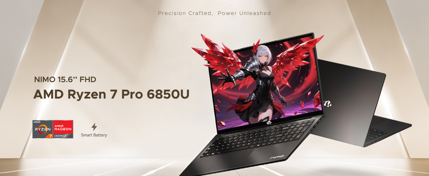 15.6 6850u Light-Gaming-Laptop