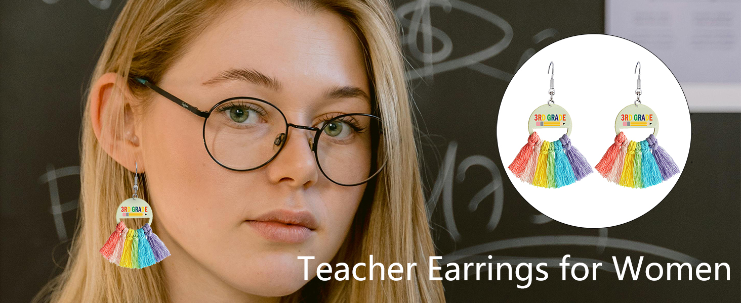 Teacher Earrings for Women