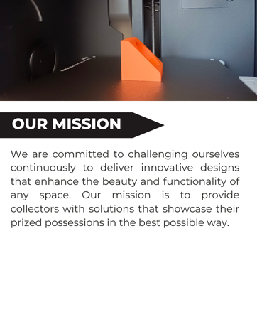 Tapeera's company mission provide collectors with solutions to showcase their prized collection