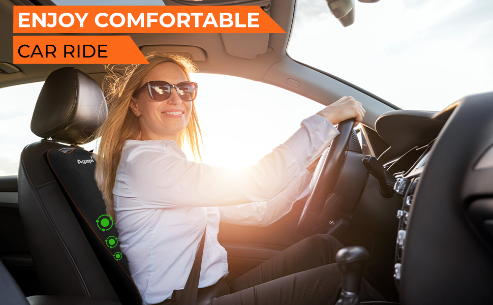 memory foam car back cushion