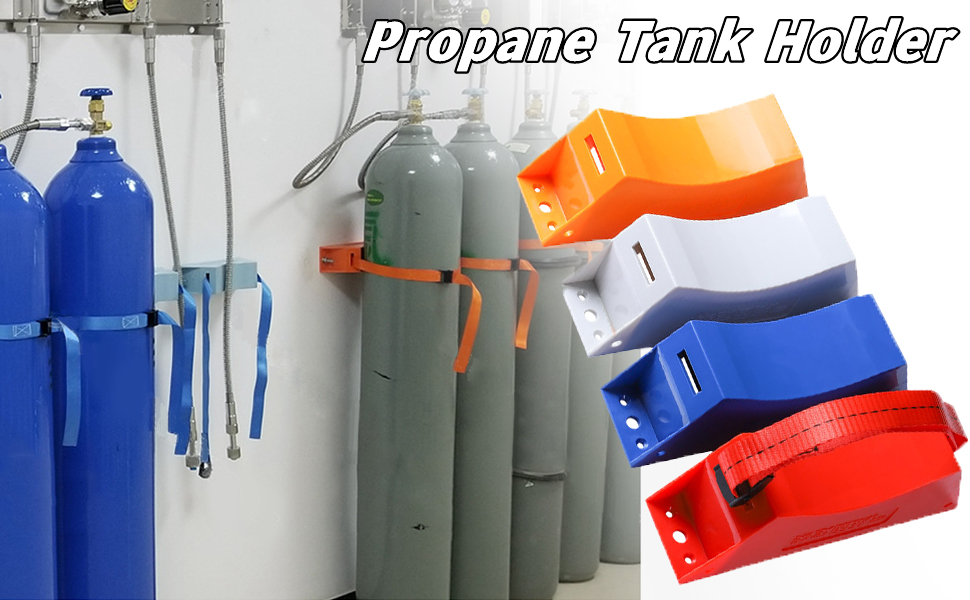 Propane Tank Holder, Propane Tank Mount ABS Gas Cylinder