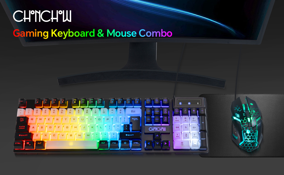 gaming keyboard and mouse combo