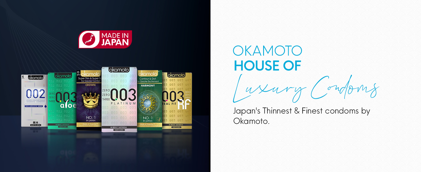 Okamoto - Best Ultra thin condoms range