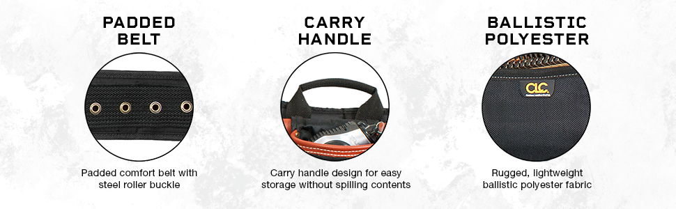 aprons combos construction clc custom leathercraft quality durable electrician tradesman