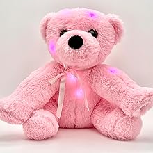 Light Up Teddy Bear Stuffed Animal Toys