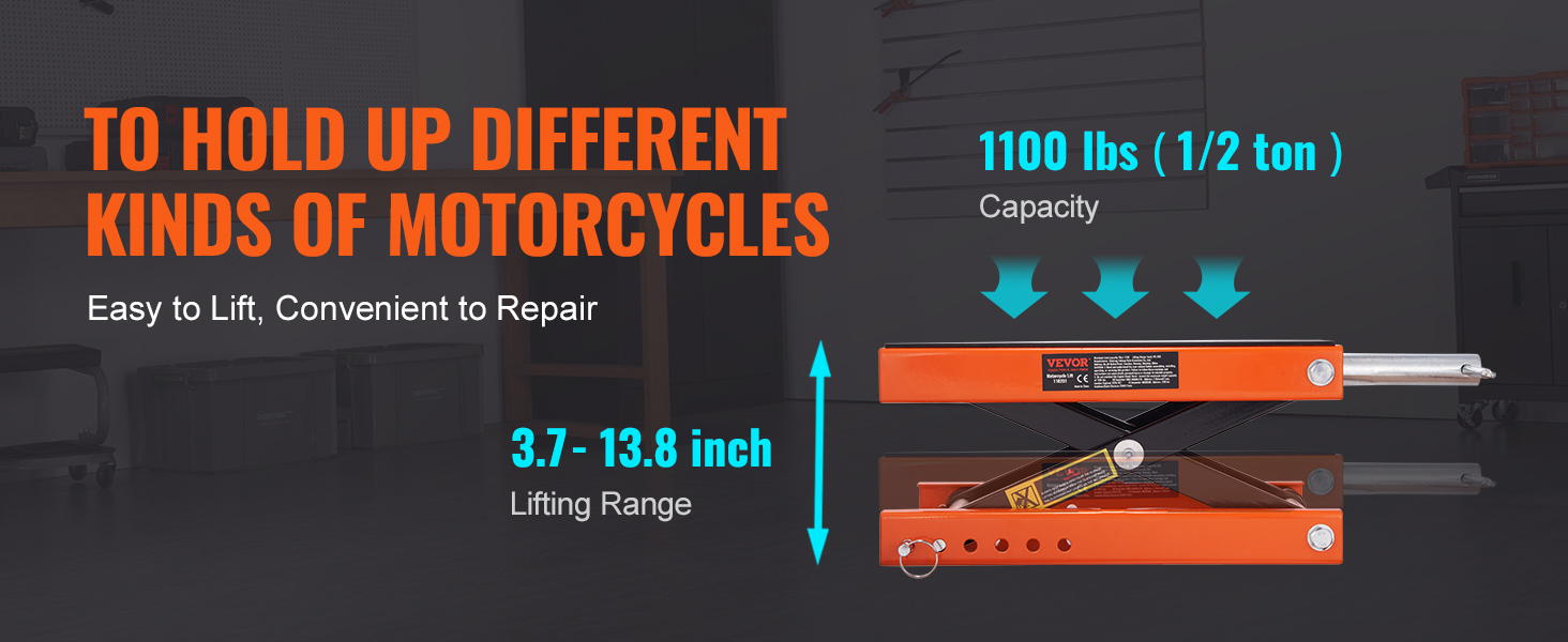 motorcycle scissor lift jack