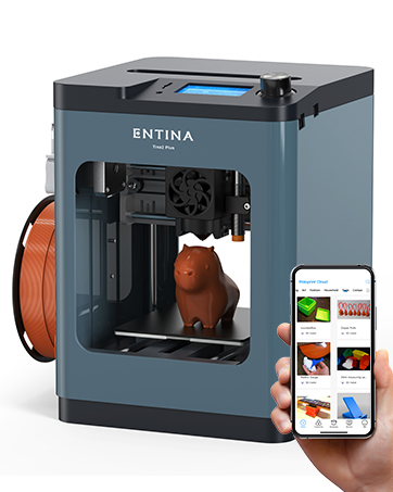 ENTINA TINA2S 3Dプリンター Wi-Fi対応 Tina2S 3D Printers with WiFi Cloud Printing, Huge Models