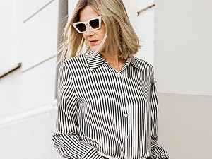 DAISYSILK 100% Silk Shirt for Women-Fashionable Comfortable