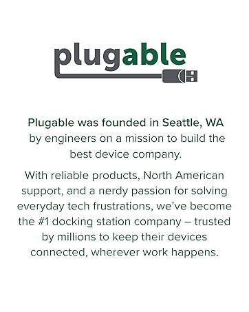 Plugable was founded in Seattle, WA