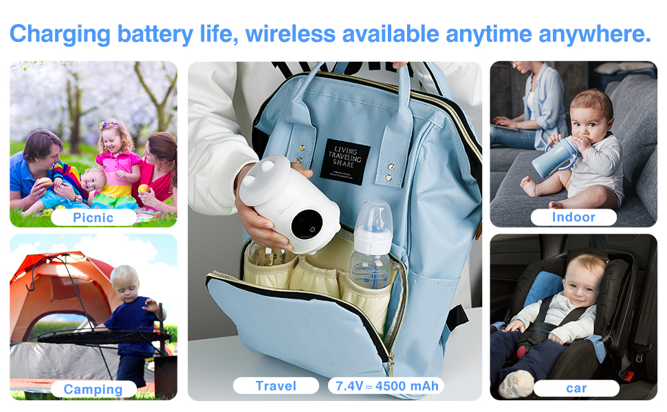 portable bottle warmer