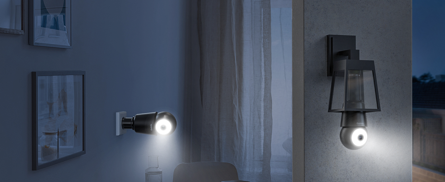 Câmera de vigilância WiFi Bulb