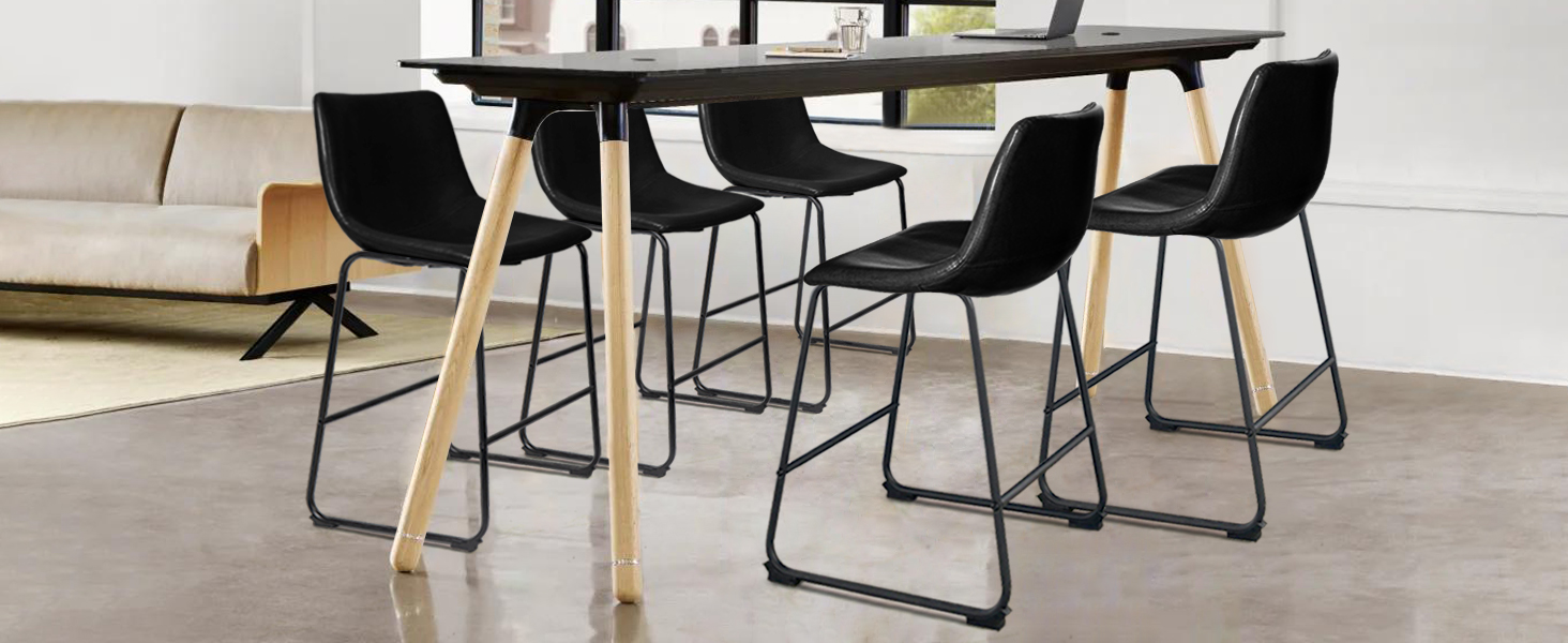 black bar stools