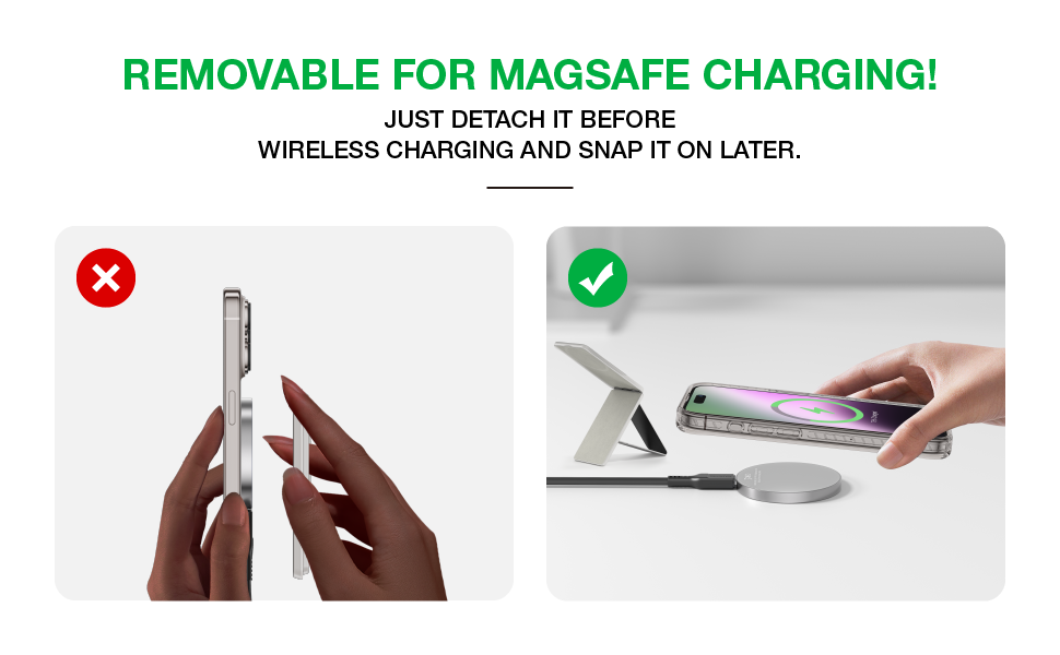 Magsafe phone tripod stand phone grip