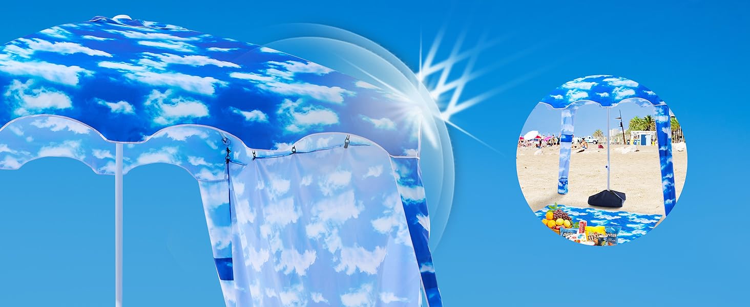 BEACH CABANA SIDE WALL