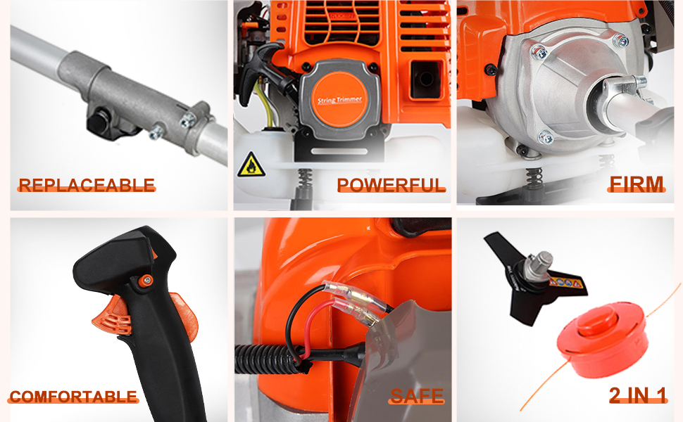 Amazon.com : Gas Weed Wacker 52cc 2 Stroke Oil 2 in 1 Amazon.com : Gas Weed Wacker 52cc 2 Stroke Oil 2 in 1