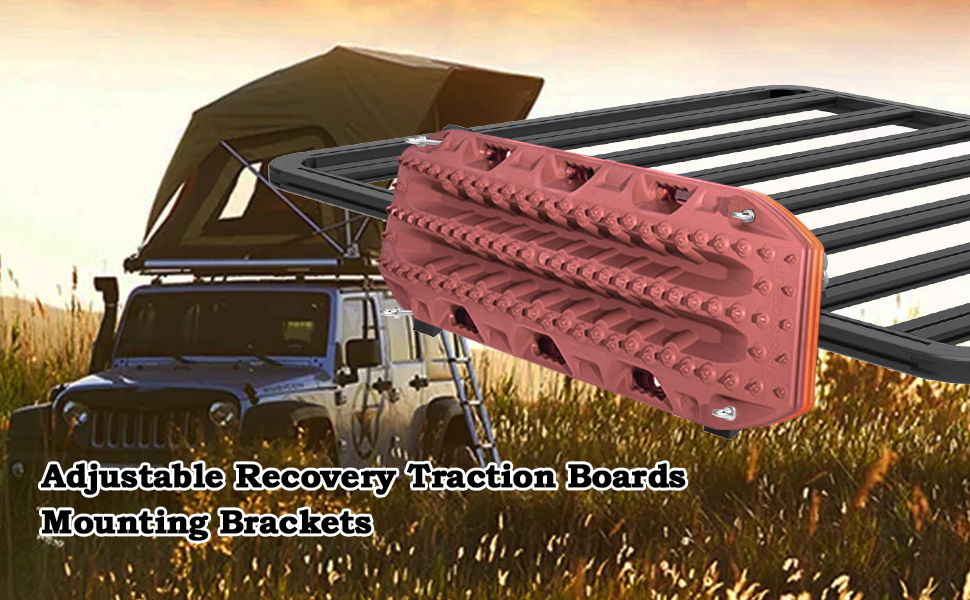 Lonwin Side Mounting Brackets for Recovery Tracks Traction