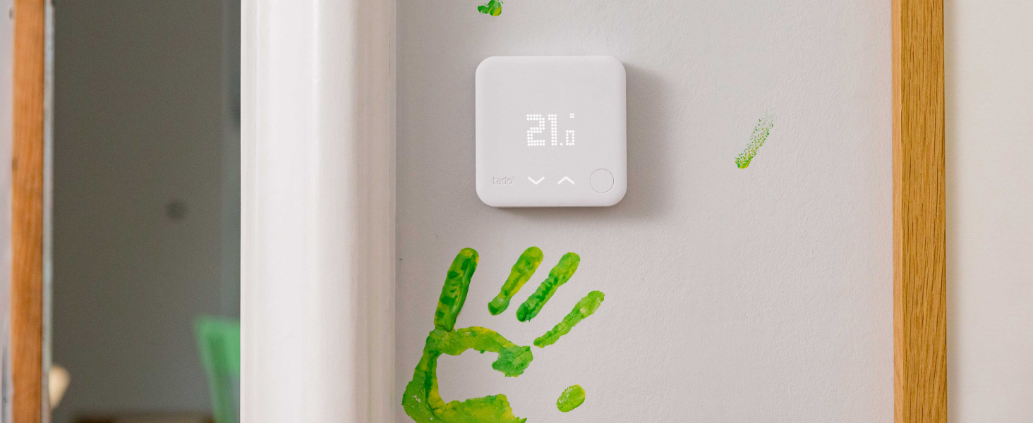 tado° Wired Smart Thermostat WiFi AddOn Thermostat For Multizone Control, Digital Heating