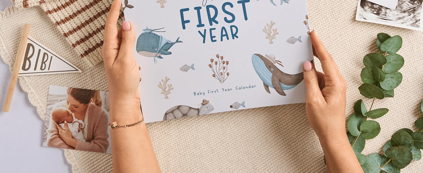 babys first year wall calendar