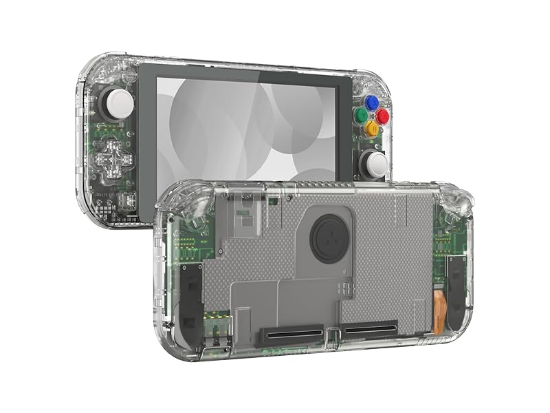 Amazon.com: eXtremeRate Crystal Clear DIY Replacement Shell for