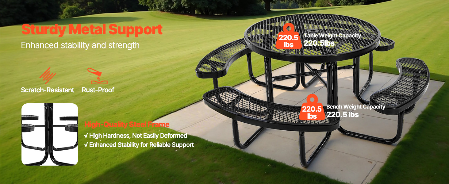 picnic tables for outdoors