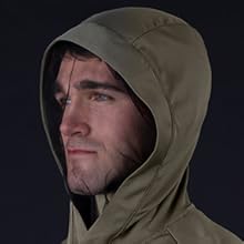 Mosquito net into the hood