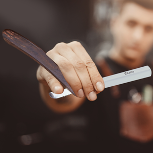 straight 1 blade barber razors for men