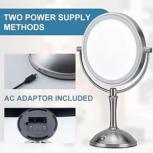 makeup mirror lighted