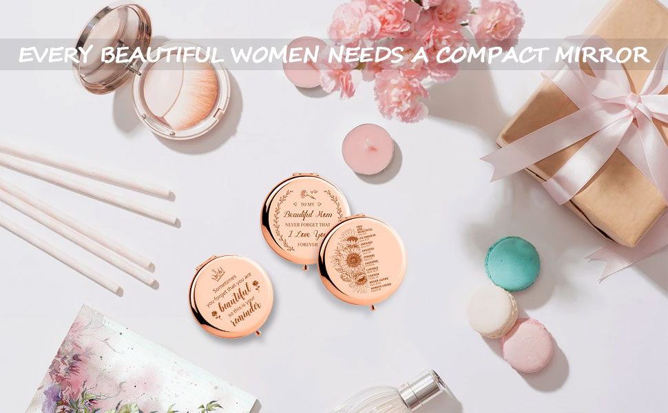 EVERY BEAUTIFUL WOMEN NEEDS A COMPACT MIRROR on Valentine's Day